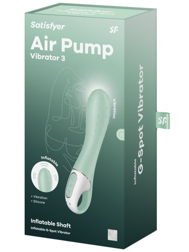 Nafukovací vibrátor Satisfyer Air Pump Vibrator 3
