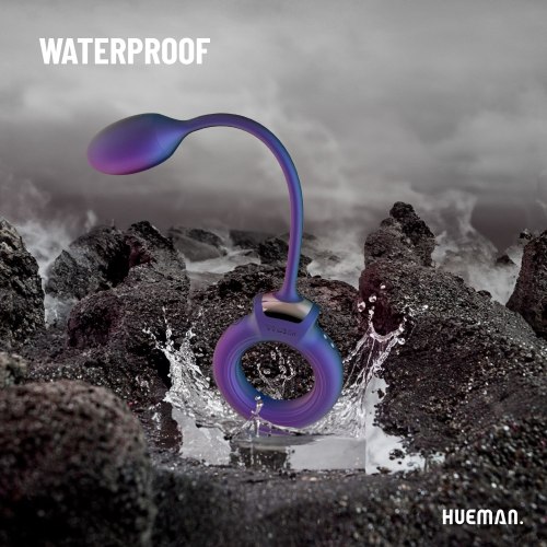 Vibrační erekční kroužek s análním vibrátorem Eclipse