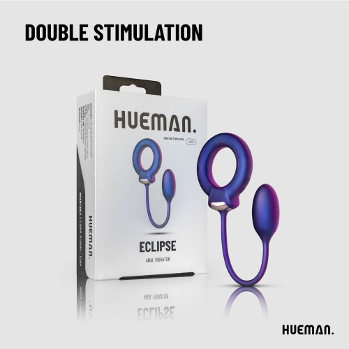 Vibrační erekční kroužek s análním vibrátorem Eclipse