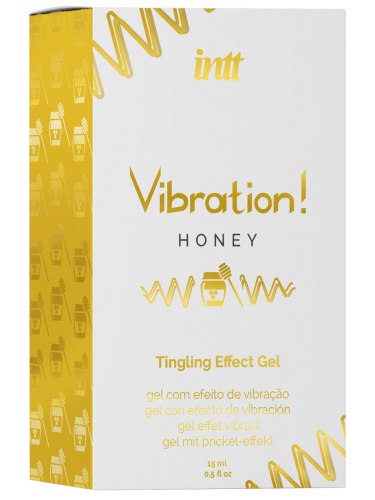 Stimulační gel Vibration! Honey, 15 ml