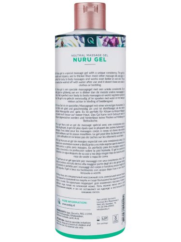 Masážní gel Nuru, 500 ml