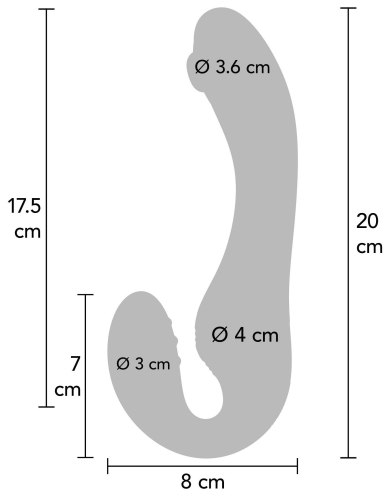 Pulzační a vibrační samodržící strapon