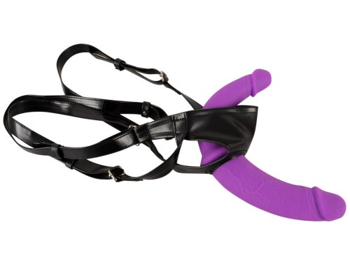 Dvojitý silikonový strapon Sweet Smile