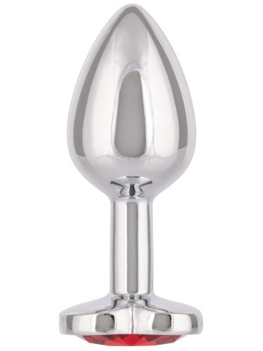 Kovový anální kolík se srdíčkem Jewel Small