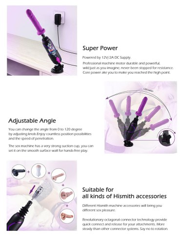 Kompaktní šukací stroj Premium Travel FuckMachine 2.0