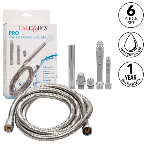 Anální sprcha se 4 nástavci Pro Water Works System