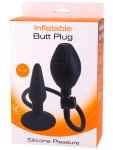 Nafukovací anální kolík s přísavkou Small