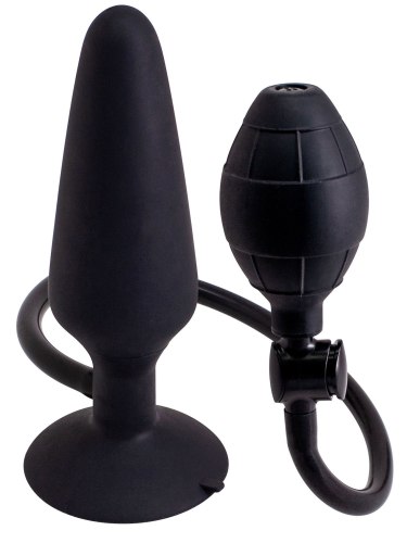 Nafukovací anální kolík s přísavkou Large