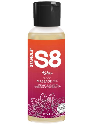 Masážní olej S8 Relax, 125 ml