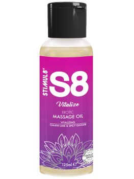 Masážní olej S8 Vitalize, 125 ml – Erotické masážní oleje a emulze