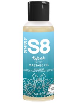 Masážní olej S8 Refresh, 50 ml – Erotické masážní oleje a emulze