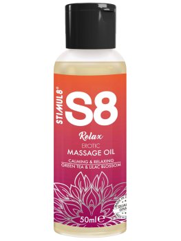 Masážní olej S8 Relax, 50 ml – Erotické masážní oleje a emulze