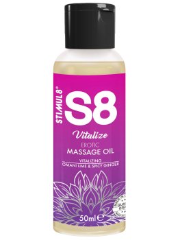 Masážní olej S8 Vitalize, 50 ml – Erotické masážní oleje a emulze