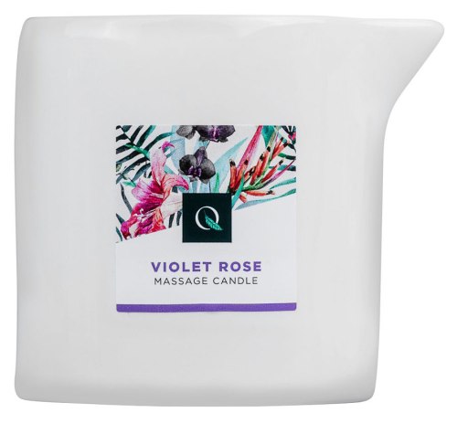 Masážní svíčka Violet Rose, 200 g