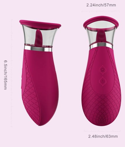 Sací stimulátor klitorisu s jazýčkem Scioness