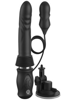 Přirážecí vibrátor s přísavkou + vibrační patrona Ultimate Silicone Thruster – Přirážecí vibrátory