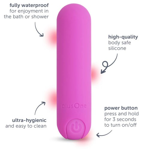 Mini vibrátor na klitoris plusOne