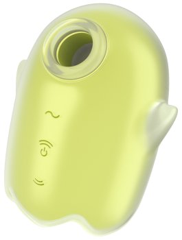 Pulzační a vibrační stimulátor klitorisu Satisfyer Glowing Ghost – Bezdotykové stimulátory klitorisu