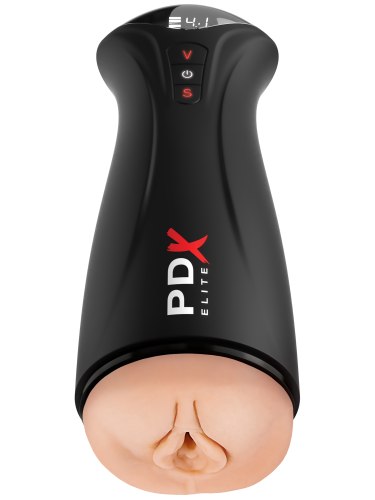 Sací a vibrační umělá vagina Fuck-Gasm