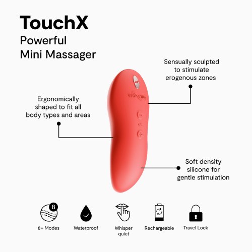 Vibrátor na klitoris We-Vibe Touch X
