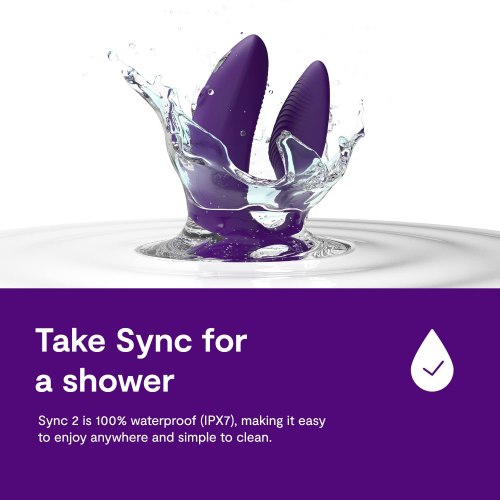 Tvarovatelný párový vibrátor We-Vibe Sync 2