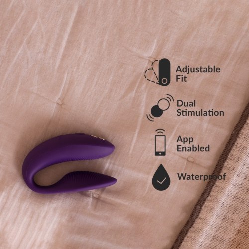 Tvarovatelný párový vibrátor We-Vibe Sync 2