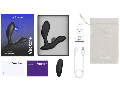 Tvarovatelný vibrátor na prostatu a hráz We-Vibe Vector+