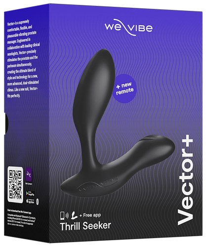Tvarovatelný vibrátor na prostatu a hráz We-Vibe Vector+