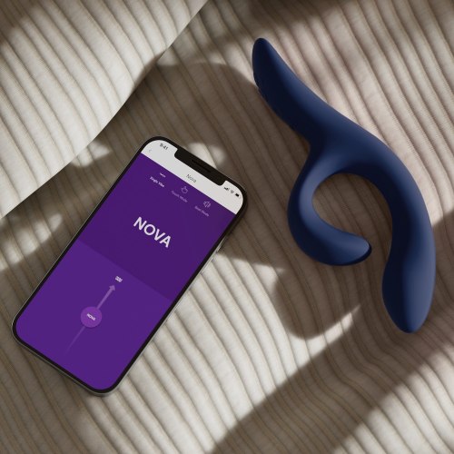 Tvarovatelný vibrátor s králíčkem We-Vibe Nova 2