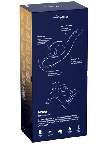 Tvarovatelný vibrátor s králíčkem We-Vibe Nova 2