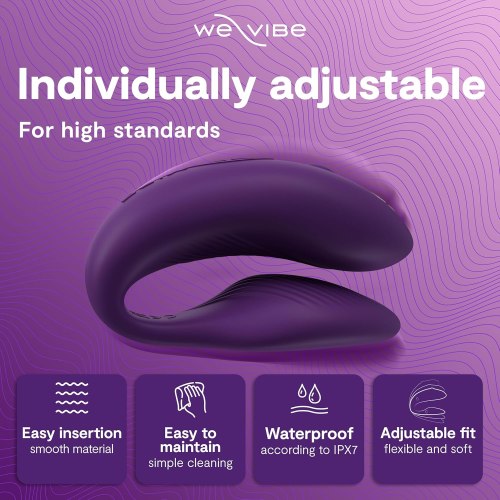 Tvarovatelný párový vibrátor We-Vibe Chorus