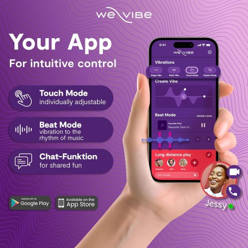 Tvarovatelný párový vibrátor We-Vibe Chorus