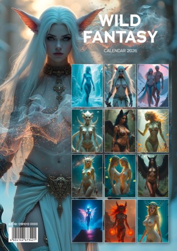 Nástěnný kalendář WILD FANTASY 2026