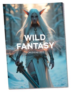 Nástěnný kalendář WILD FANTASY 2026 – Sexy erotické kalendáře