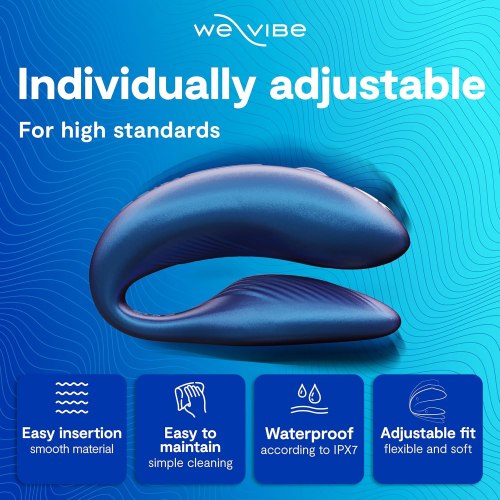 Tvarovatelný párový vibrátor We-Vibe Chorus