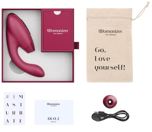 Vibrátor s pulzační stimulací klitorisu Womanizer Duo 2
