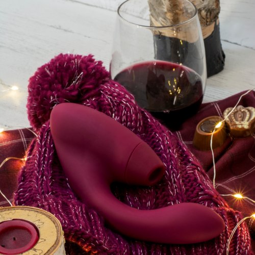 Vibrátor s pulzační stimulací klitorisu Womanizer Duo 2