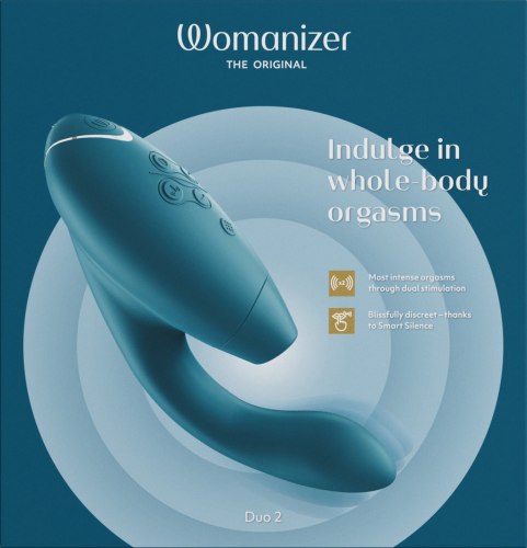 Vibrátor s pulzační stimulací klitorisu Womanizer Duo 2