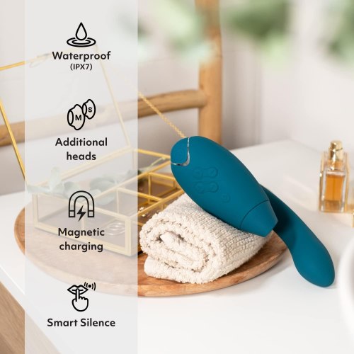 Vibrátor s pulzační stimulací klitorisu Womanizer Duo 2