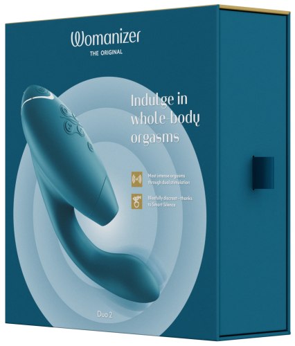 Vibrátor s pulzační stimulací klitorisu Womanizer Duo 2