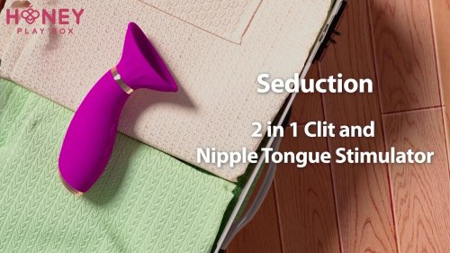 Sací stimulátor s jazýčkem SEDUCTION