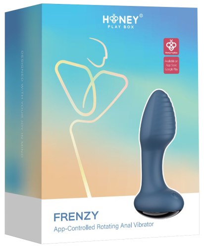 Rotační a vibrační anální kolík FRENZY