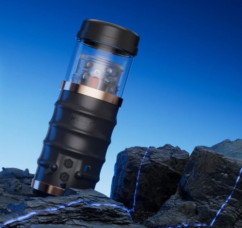 Rotační a přirážecí masturbátor WARRIOR