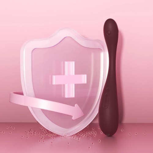 Nafukovací a vibrační vaginální činka PUFF