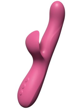 Přirážecí vibrátor s perličkami a králíčkem Venus II – Přirážecí vibrátory