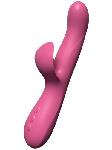 Přirážecí vibrátor s perličkami a králíčkem Venus II