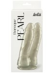Dvojité realistické dildo s přísavkou Baroque Pearl