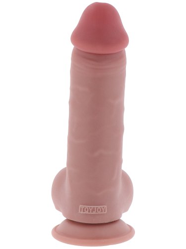 Dildo s přísavkou Get Real Dual Density 20 cm Extra Thick