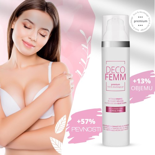 Zpevňující a formující gel na poprsí DecoFemm