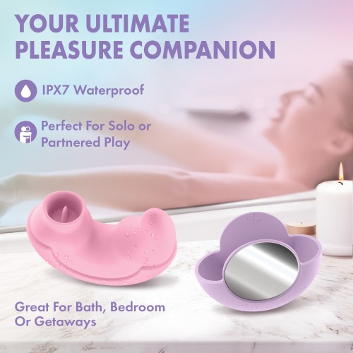 Oboustranný stimulátor klitorisu POUT & PLAY